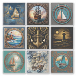 Sammlung von Aufklebern Aufkleber