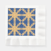 Sammlung von Blau und Gold Serviette (Vorderseite)