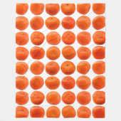 Sammlung von Clementinen Fleecedecke (Vorderseite)