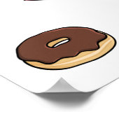 Sammlung von Donuts Poster (Ecke)