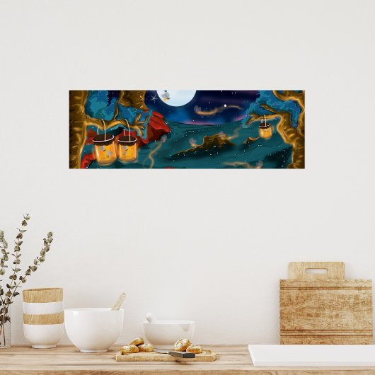 Sammlung von Feuerwehren Poster (Küche)