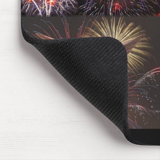 Sammlung von Feuerwerken Mousepad (Ecke)