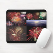 Sammlung von Feuerwerken Mousepad (Mit Mouse)
