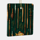 Sammlung von Fischereien Keramikornament (Rechts)