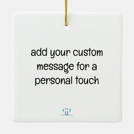 Sammlung von Fischereien Keramikornament (Rückseite)