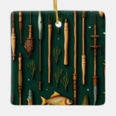 Sammlung von Fischereien Keramikornament (Vorderseite)