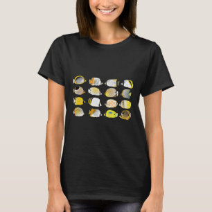 Sammlung von Fischereien T-Shirt