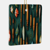 Sammlung von Fischmuscheln Keramikornament (Rechts)