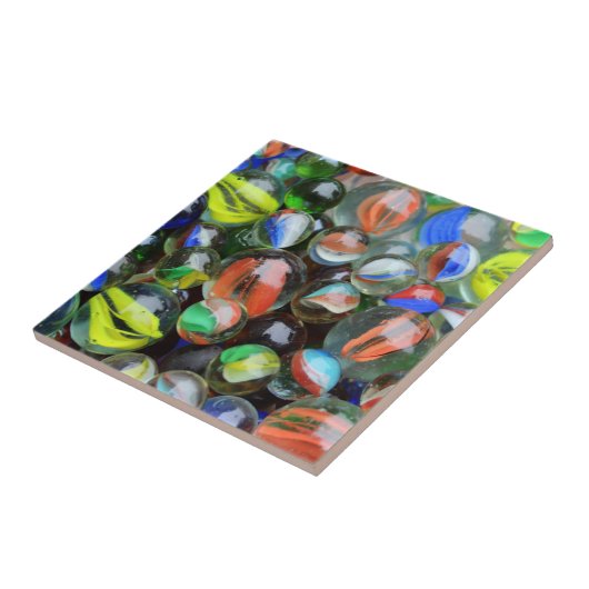 Sammlung von Glasmarbeln Fliese (Seite)