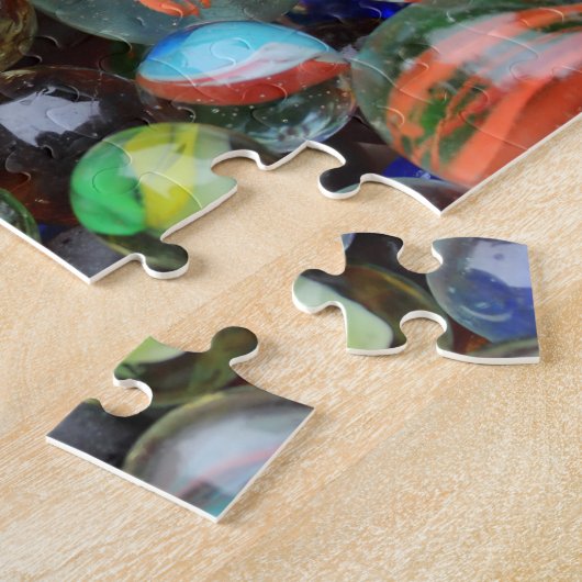 Sammlung von Glasmarbeln Puzzle (Seite)
