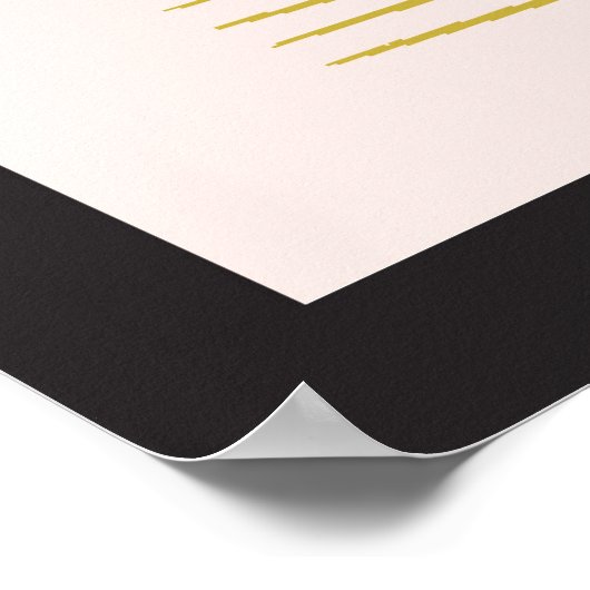 Sammlung von Goldformen Poster (Ecke)