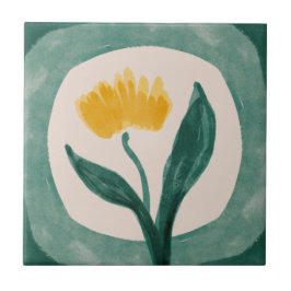 Sammlung von grün und gelb gezogenen Zangen Fliese