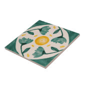 Sammlung von grün und gelb gezogenen Zangen Fliese (Seite)