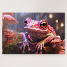 Sammlung von Jigsaw Puzzle Frogs aus Costa Rica
