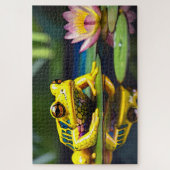 Sammlung von Jigsaw Puzzle Frogs Costa Rica (Vertikal)