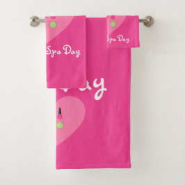 Sammlung von Kinderausdrücken - Mädchen Badhandtuch Set