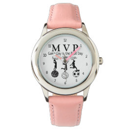 Sammlung von Kinderausdrücken - Mädchen beobachten Armbanduhr