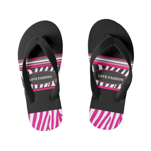 Sammlung von Kinderausdrücken - Mädchen Flip Flops Kinderbadesandalen (Fußbett)