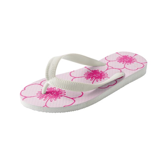 Sammlung von Kinderausdrücken - Mädchen Flip Flops Kinderbadesandalen (Schrägansicht)