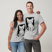 Sammlung von Kitten Coloring Page T - Shirt (Unisex)