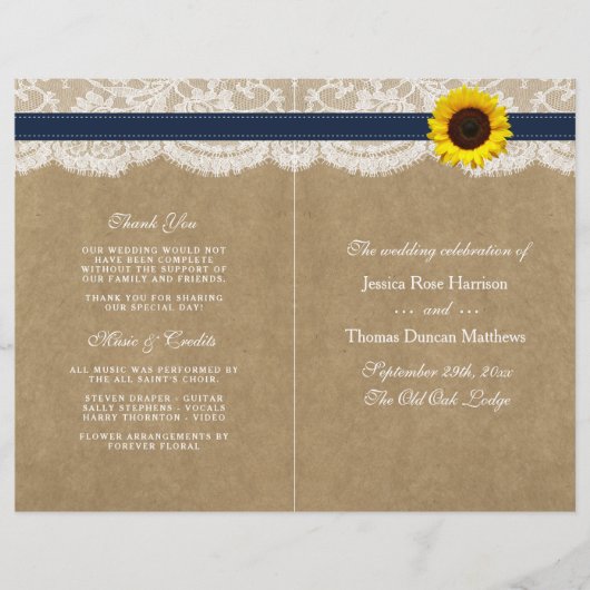 Sammlung von Kraft, Spitzen und Sonnenblumen - Mar (Vorderseite)