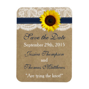 Sammlung von Kraft, Spitzen und Sonnenblumen - Mar Magnet