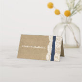 Sammlung von Kraft, Spitzen und Sonnenblumen - Mar Platzkarte (Rückseite)