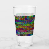 Sammlung von Leerzeichen Glas (Rückseite)