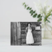 Sammlung von Lizenzplaten aus den 30er Jahren Postkarte (Stehend Vorderseite)