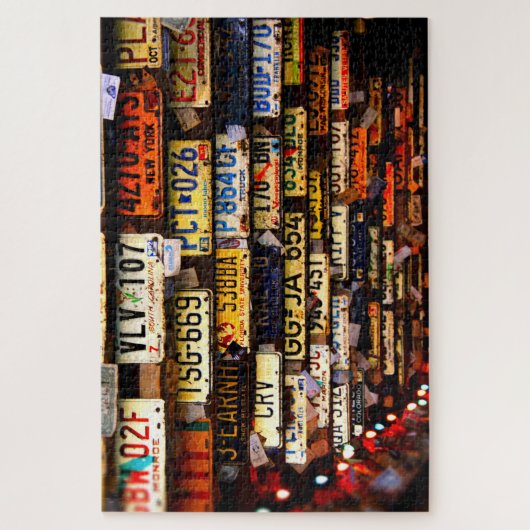 Sammlung von Lizenzplätzen Puzzle (Vertikal)