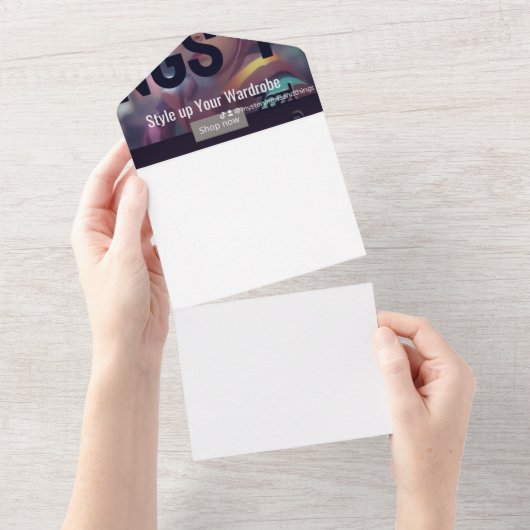 Sammlung von Mnat-TV-Sendern All In One Einladung (Abreißen)