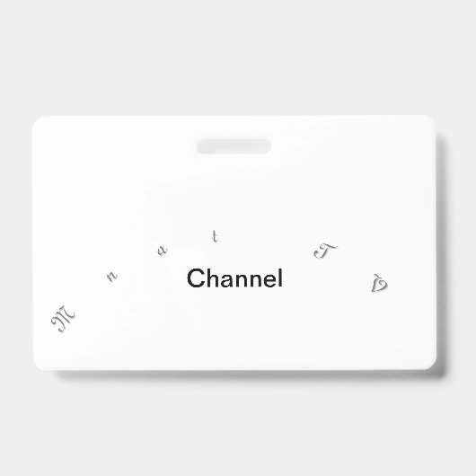 Sammlung von Mnat-TV-Sendern Ausweis (Vorderseite)