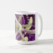 Sammlung von nah-up-Pistils und Stamen-Blume Kaffeetasse (VorderseiteRechts)
