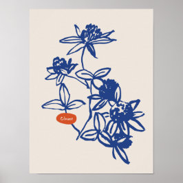 Sammlung von Naturkunstplakaten Poster