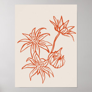 Sammlung von Naturkunstplakaten Poster