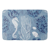 Sammlung von naukalem Seepferd Badematte (Vorderseite)