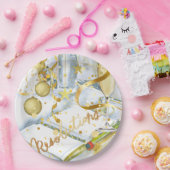 Sammlung von Neujahrsentschließungen Pappteller (Party)