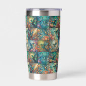 Sammlung von neun Kolibri nach Muster Thermobecher (Links)