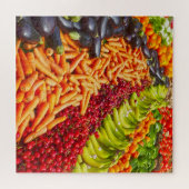 Sammlung von Obst und Gemüse Puzzle (Horizontal)