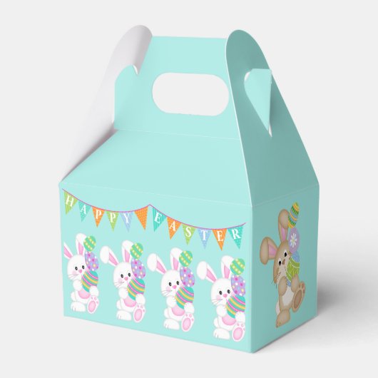 Sammlung von Ostereiern Geschenkschachtel (Rückseite)