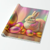 Sammlung von Osterhasen- und Schneeeiern Geschenkpapier (Ungerollt)