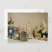 Sammlung von Pendules de Paris Postkarte (Vorne/Hinten)
