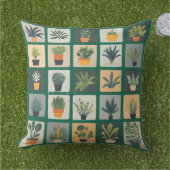 Sammlung von Pflanze Kissen (Gras)