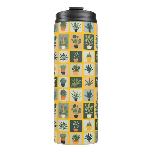 Sammlung von Pflanze Thermosbecher (Vorderseite)