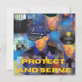 Sammlung von Polizeigutachten Feiertagskarte (Vorderseite)