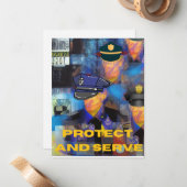 Sammlung von Polizeigutachten Mitteilungskarte (Vorderseite/Rückseite Beispiel)