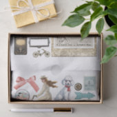 Sammlung von Random Ephemera Fussy Cuts Seidenpapier (Geschenk)