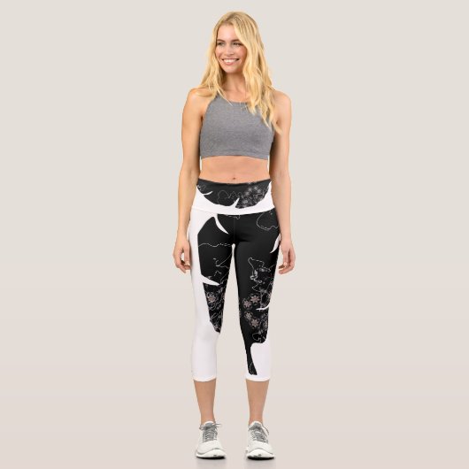 Sammlung von Regenwald Capri Leggings (Vorderseite)