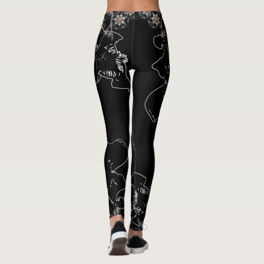 Sammlung von Regenwald Leggings (Rückseite)