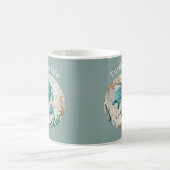 Sammlung von Schildkrötenleben an der Küste Kaffeetasse (Mittel)